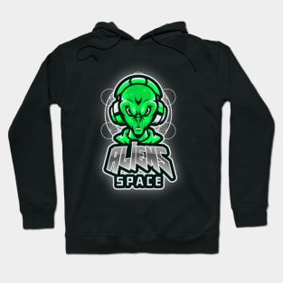 Aliens space Hoodie